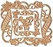 Spellbinders S4-525 Nestabilities Decorative Accents Victorian Garden Decorative Curved Square Etched/Wafer Thin Dies