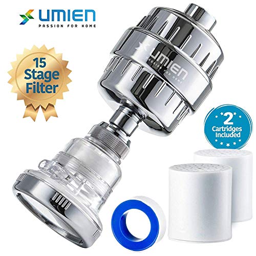 Luxury Filtered Shower Head Set - 15 Stage Shower Filter With a 3 Function Showerhead Filter Softens - //coolthings.us
