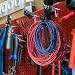 Imagen de Organizador de alargadores 6 piezas carrete para manguera y cable de garaje