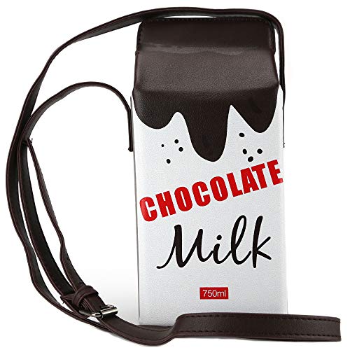 Sac à bandoulière téléphone portable avec protection PU motif fraise