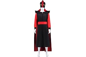 Deluxe Jafar Costume for Adults: Suit and Hat