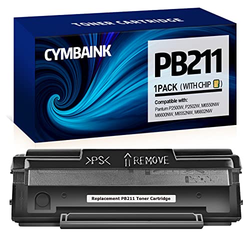 Image of Replacement for Pantum PB-211 PB-211EV Toner Cartridge Black Compatible with Pantum P2500W, P2502W, M6550NW, M6600NW, M6552NW, M6602NW
