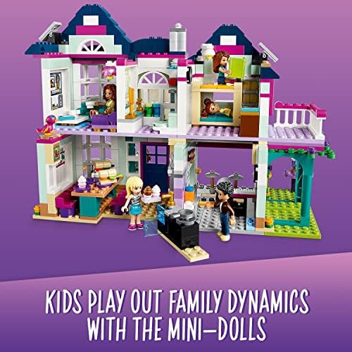 LEGO Friends 41449 La Maison Familiale d�??Andr?�a, Jouet avec Maison de Poup?�es, pour Enfant de 6 