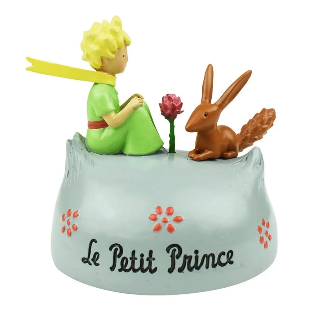 The Little Prince with Fox and the Rose Collection Figurine (525932)