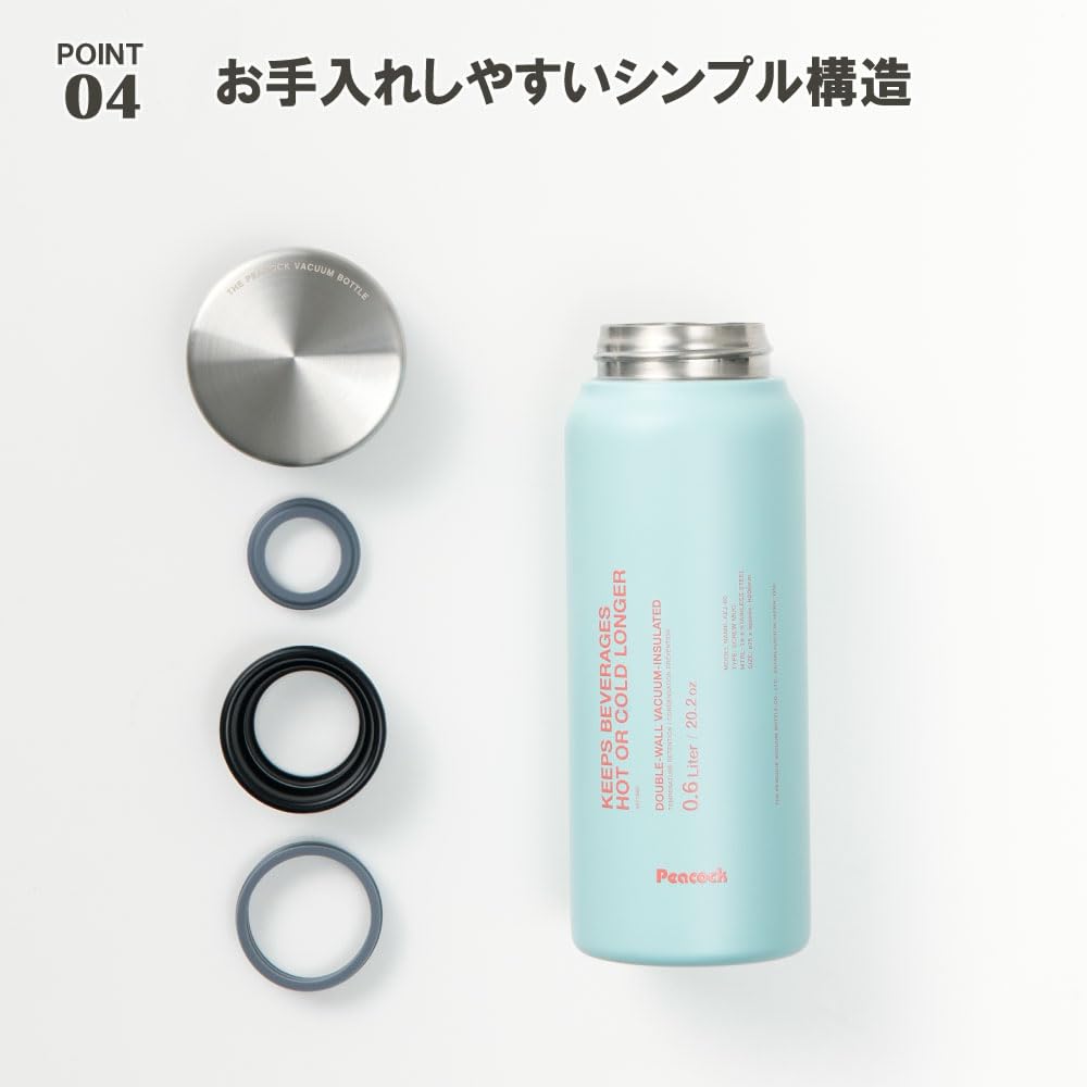Amazon｜ピーコック魔法瓶工業(The-peacock) ピーコック 水筒 マグ