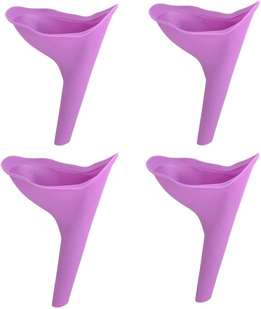 50 Stück Urinale Für Frauen - Tragbarer Pee Trichter Für Camping & Outdoor