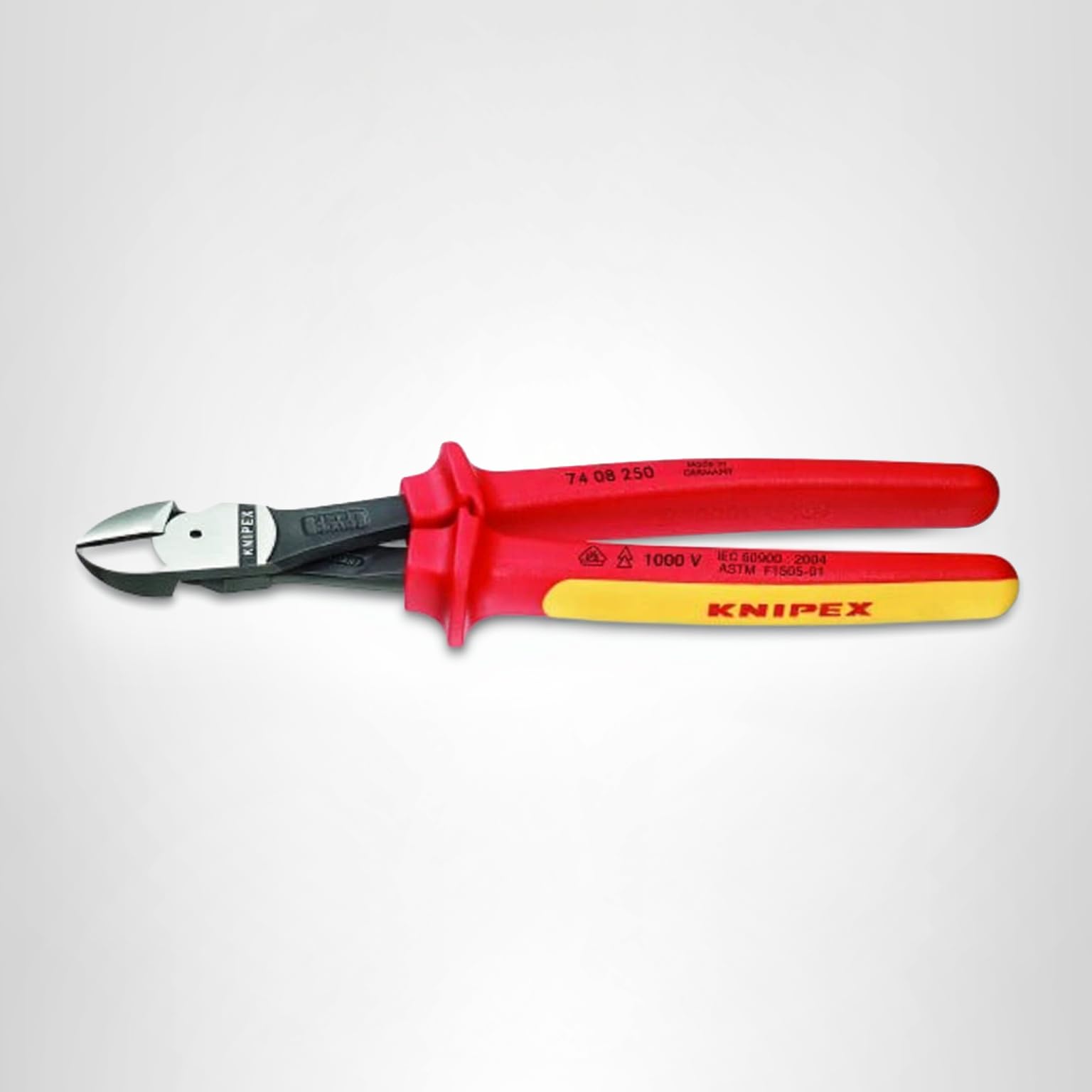 Knipex 7408250SBA 10-Inch High Leverage Diagonal Cutters - 1000