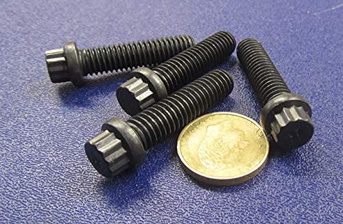 Alloy Steel 12 Point FT Bolts 3/8"-16 x 1.50 Length 25 pcs