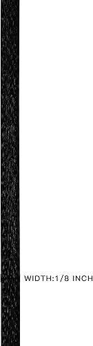 Miniatura 542 de Cinta de satén rosa polvoriento de doble cara de 1/4 pulgadas x 50 yardas, cintas de poliéster polvorientas para envolver regalos, cinta de tela