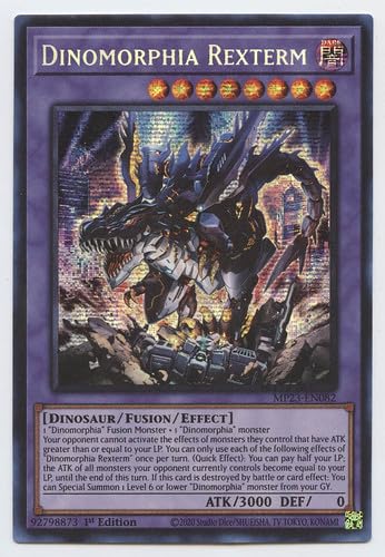 Amazon.com: Dinomorphia Rexterm - MP23-EN082 - Prismatic Secret Rare