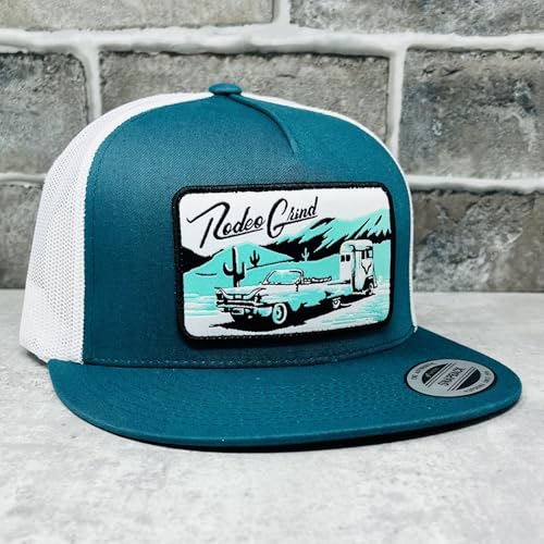 Image of Vexil American Rancher Adjustable Snapback Western Lifestyle Rodeo Southwest Inspired Meshback Hat