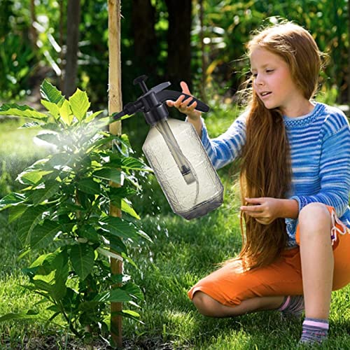 Garden Sprayer - Manual Pump Pressure Water Sprayers,2L Farm And Garden Sprayer With Nozzle Tips For Spraying, Watering, Cleaning And Washing Adj #TOP1