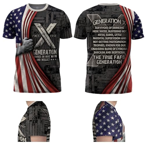 Gen X T-Shirt, 1965-1980 Classic for Men and Women4