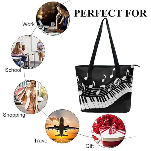 Bolso Tote De Cuero Suave Para Mujer miniatura 6