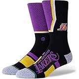Stance Calcetines unisex Lakers Shortcut 2 calcetines unisex (1 unidad)