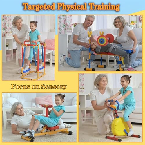 Image of Kids Treadmill for Home Indoor with Incline and Handles,Kids Fitness Exercise Equipment,Small Self Propelled Walking Pad Treadmill with LED Display,for Family Kindergarten