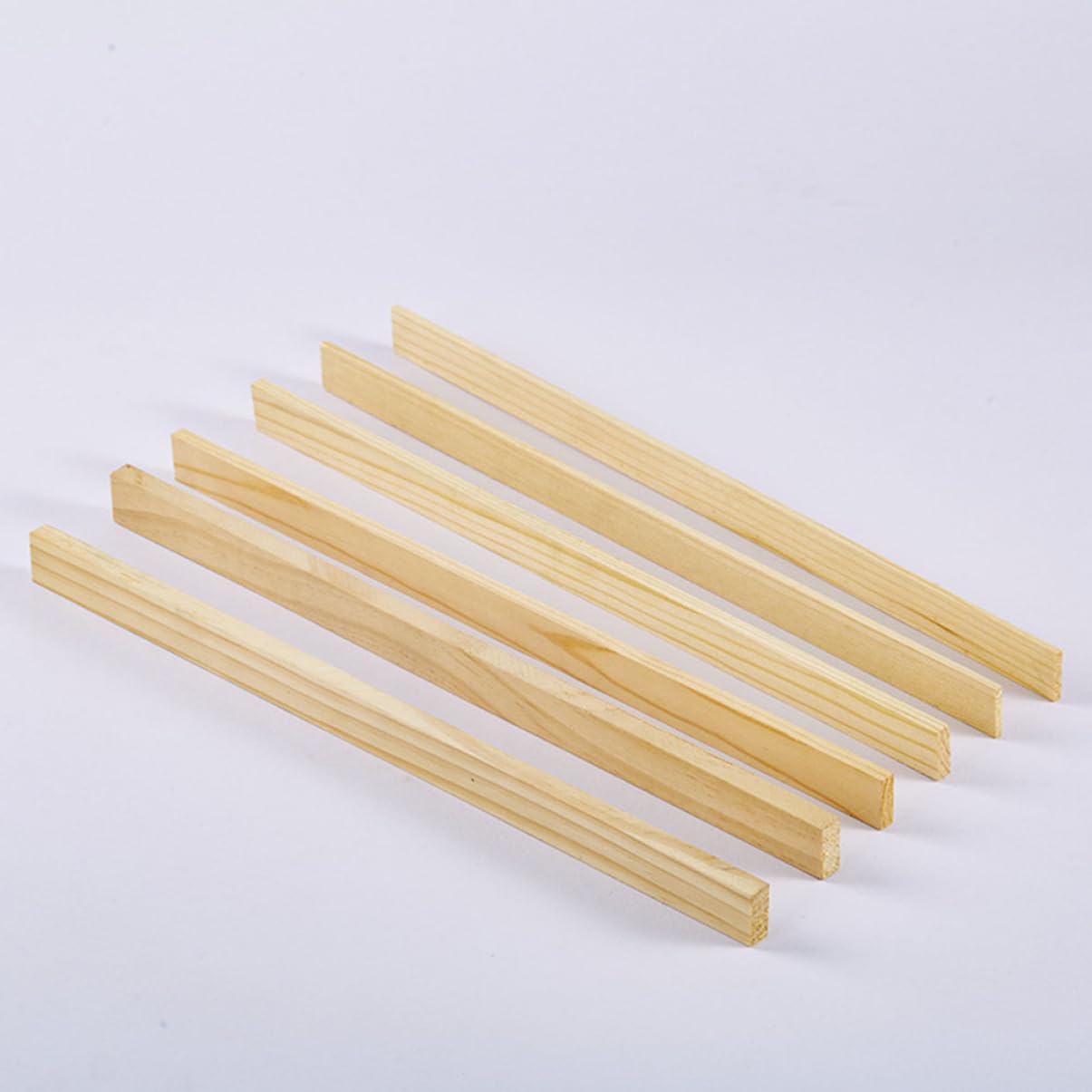 NUOBESTY 3 Set Strumenti di Ceramica Guide per Mattarello Argilla Aerea per Adulti Aria Listello Legno Pasta Modellabile Attrezzi Calzante Robusto Strumento di Ceramica di Legno 6 Pezzi * 3