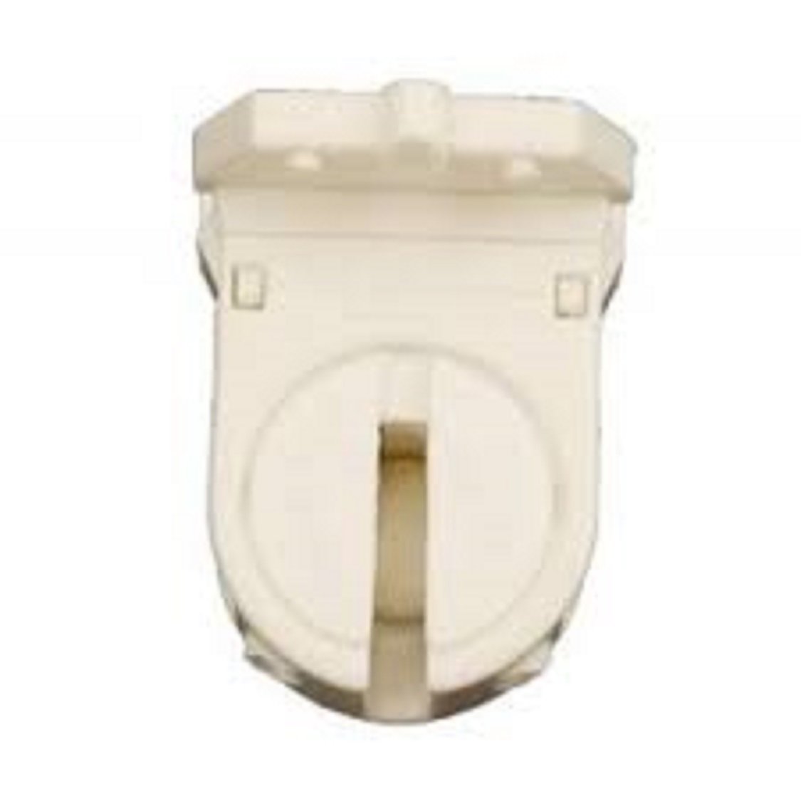 MINIATURE BASE - T5 Bi-Pin - LOW PROFILE - LAMP LOCK - QUICKWIRE 18A WG - WHITE - STANDARD FLUORESCENT LAMPHOLDER