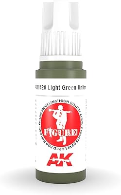 AK Acrylics 3Gen Figure AK11428 Light Green Uniform (17ml)