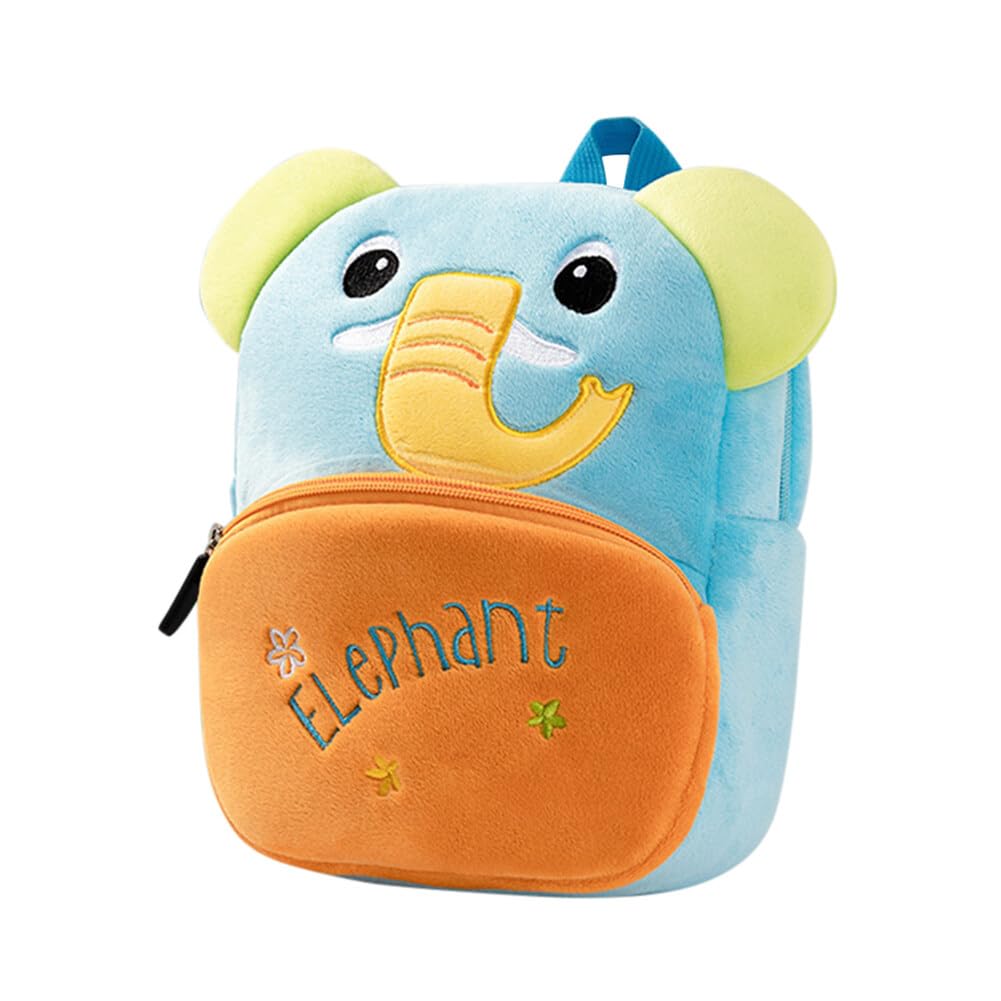 LICHENGTAI Kinderrucksack Aus Plüsch – Niedliches Tier-Design, Verstellbar, Für Kindergarten & Reisen (2-6 Jahre)