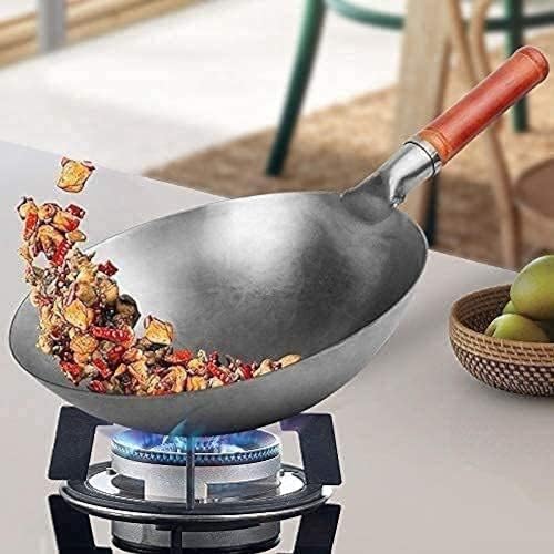 Wok Kitchen Iron Cookeware Tradicional 34 cm miniatura 2