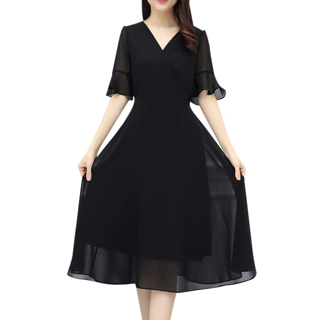 Buy TITAP Women Casual V-Neck Solid 