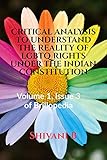 Critical Analysis to Understand the Reality of LGBTQ Rights Under the Indian Constitution