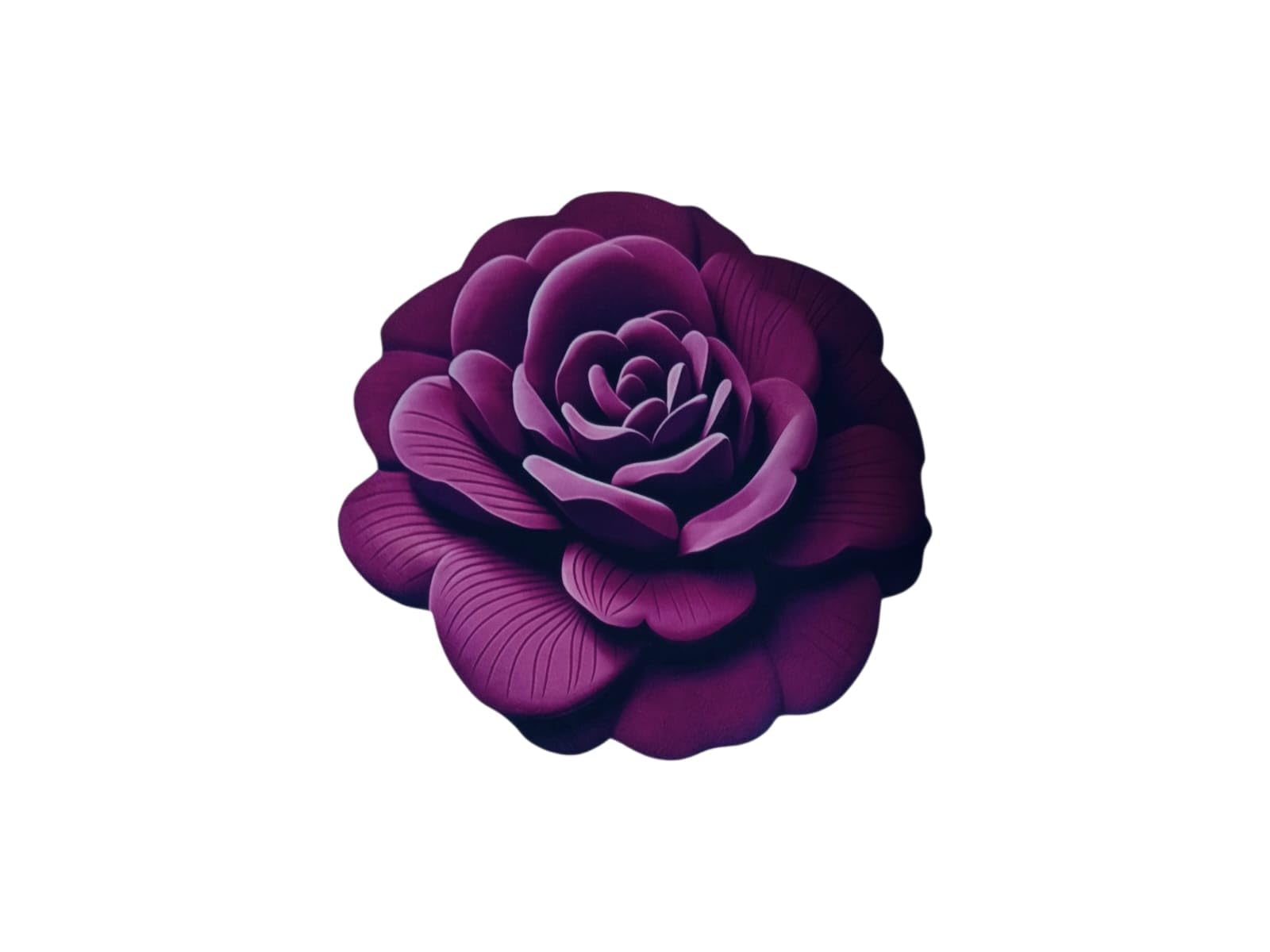 3D Purple Rose Shape Floor Mat for Home Decor | Anti-Slip Soft Floral Rug for Bedroom, Bathroom & Living Room | Washable Decorative Door Mat-image-19
