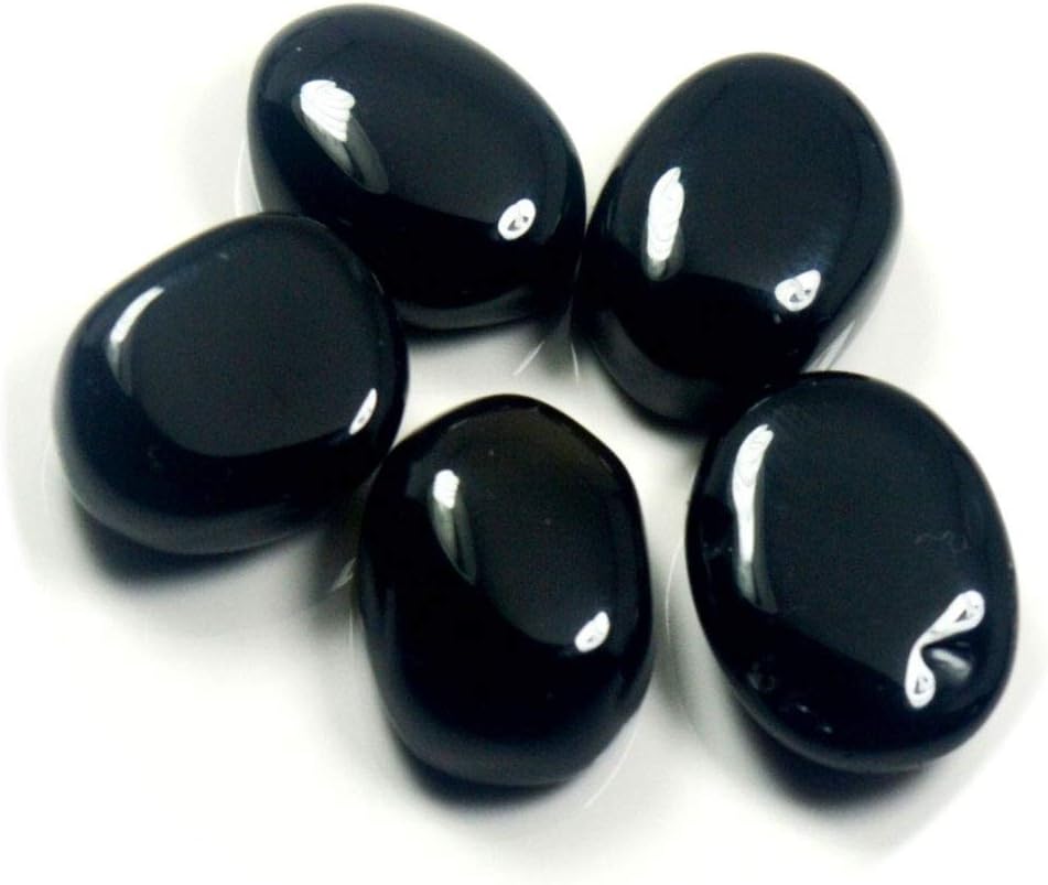 16X12 MM Size 5 Pcs Real Onyx Stone Oval Black Cabochon Loose Gemstone for Jewellery Making