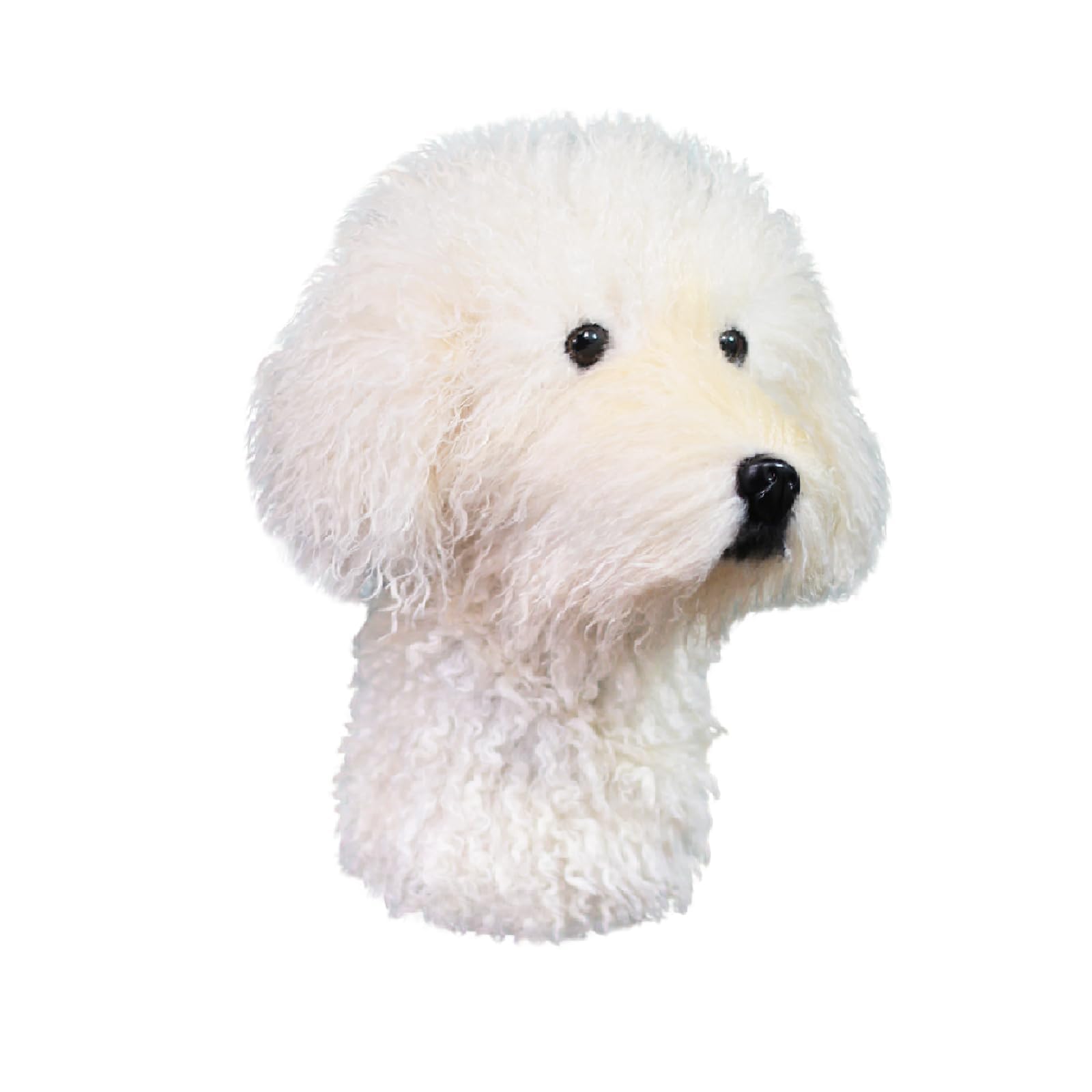 Personalized Head Covers for Golf Clubs, Dog Heads Golf Driver Head Covers for 3-Wood, 5-Wood (Wihte Doodle)
