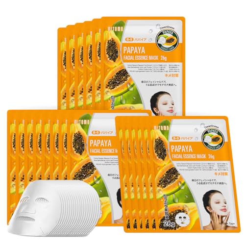MITOMO 美友 シリーズ MT516 Series 20枚入り 美友ナチュラル516パパイヤフェイシャルエッセンスマスク キメ対策 パパイヤ【MTSS00516-B-5x002】