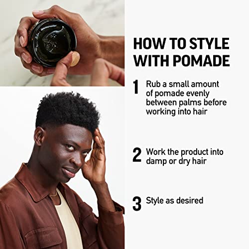 American Crew Men's Hair Pomade, Like Styling Gel with Medium Hold & High Shine, 3 oz - Image 6