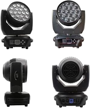 4Pcs/Lot LED RGBW Beam Wash Zoom Moving Head Stage Light 19x15W Dmx DJ Disco Party Bar Dance Stage Effect Lighting Christmas