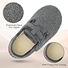JOINFREE Men Slipper Lady Winter Diabetic Slippers Unisex Indoor Shoes Barefoot Winter Sock Shoe Dark Grey 7.5 UK #3