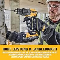 DEWALT 18V XR Akku-Schlagbohrschrauber, inkl. TSTAK-Box, ohne Akku & Ladegerät, DCD805NT-XJ – Ansicht 2