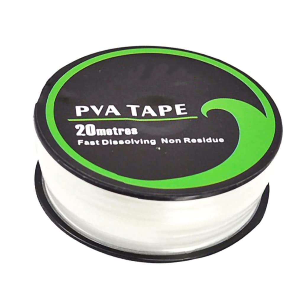 Fishing PVA String, Bande PVA Ruban Rapide à Eau à Eau à Eau à Eau Rapide Film à chaîne d'eau dissolvant l'outil d'alimentation de pêche à la Carpe