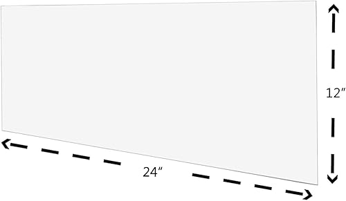 Miniatura 2 de Hoja de acrílico Plexiglás transparente – 1/8" espesor fundido