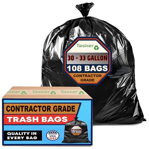 Sacchetti della spazzatura da 33 galloni