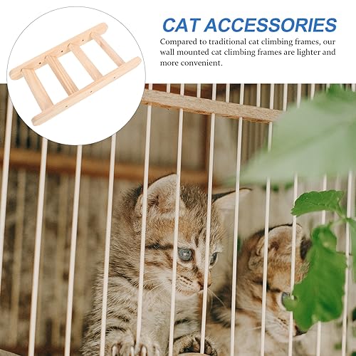 MUSISALY Degraus De Madeira Para Parede De Gato Brinquedo De Escalada Para Gatos Prateleiras De Pare