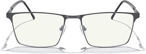 Miniatura 2 de MERRY'S Gafas de bloqueo de luz azul para hombre, gafas de lectura vintage para computadora para hombre