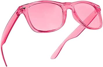 PURPLE CANYON Rose Color Therapy Glasses for Chakra Healing, Chromotherapy, and Mood