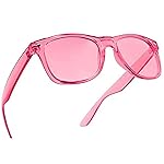 PURPLE CANYON Rose Color Therapy Glasses for Chakra Healing, Chromotherapy, and Mood