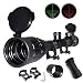 Feyachi [Update] Tactical 8-32x50 AOEG Rifle Scope for Hunting Dual Red & Green Illuminated Optics Weaver/P-i-c-a-t-i-n-n-y Scope