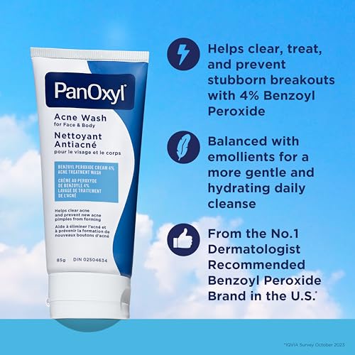 PanOxyl Creamy Acne Wash - 4% Benzoyl Peroxide - Image 6