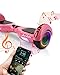 ACBK Bluetooth UL2272 Hoverboard, Juventud Unisex, Rosa, Rueda LED 6.5"