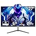 Gawfolk 27 Zoll Gaming Monitor, QHD 2560x1440 PC Bildschirm, Unterstützen 260Hz, 1ms MPRT, IPS Panel, G-SYNC & Freesync kompatibel, VESA 75x75