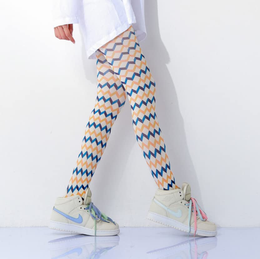 Image of Sahabowi Women Tights, Sheer High Waist Pantyhose, Vintage Control Top Stockings, Siwa 4