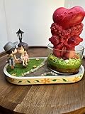 Adorno con vela Amor San Valentín romance niños sentados