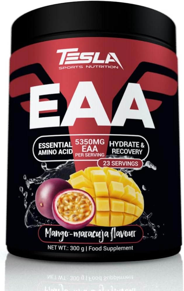 TESLA SPORTS NUTRITIONEAA Hydrate and Recovery 300gm Mango Maracuja