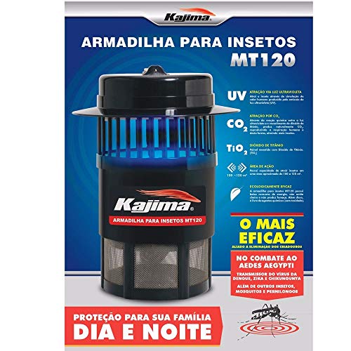 Armadilha Para Insetos Mt 120 Isca Trio Fatal 2101 Kajima - 220V
